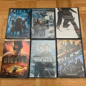 Action Movie DVD Bundle 2